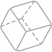 Decorative cube icon